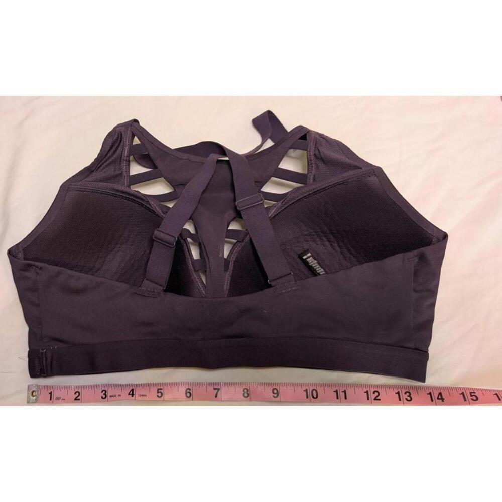 Victoria's Secret Sport Women's Size 36D Purple Cutout Sports Bra - Picture 5 of 7
